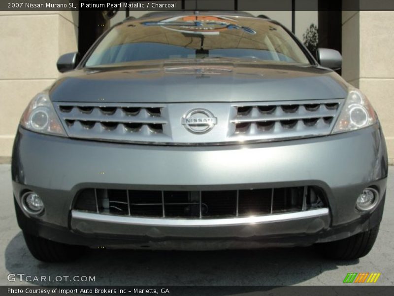 Platinum Pearl Matallic / Charcoal 2007 Nissan Murano SL