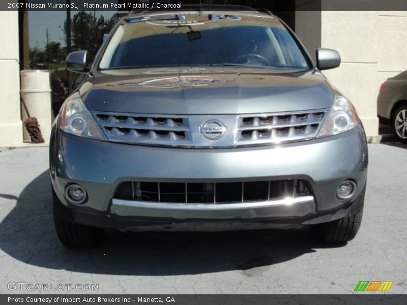 Platinum Pearl Matallic / Charcoal 2007 Nissan Murano SL