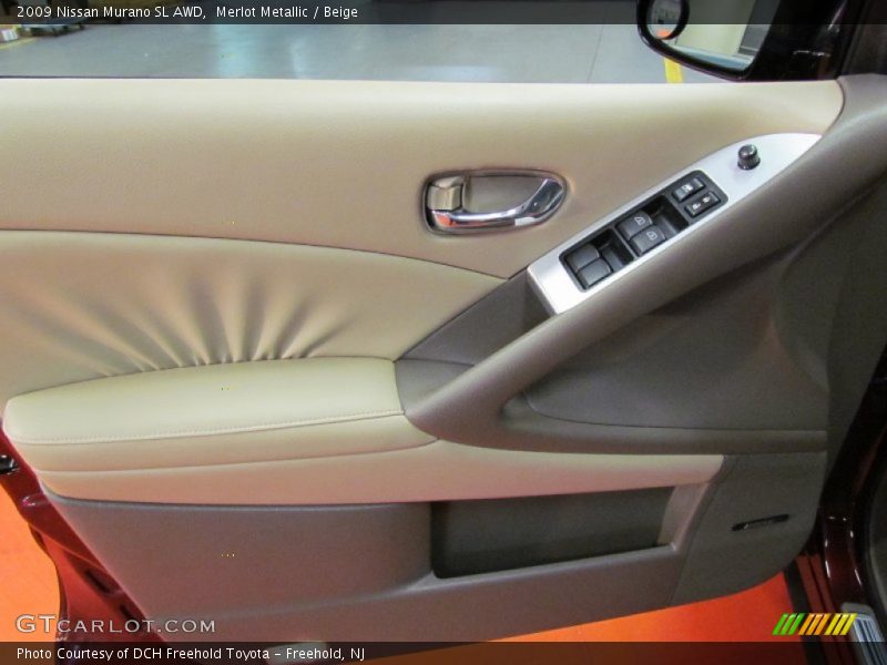 Merlot Metallic / Beige 2009 Nissan Murano SL AWD