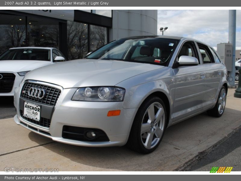 Light Silver Metallic / Light Grey 2007 Audi A3 3.2 quattro