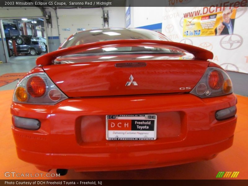 Saronno Red / Midnight 2003 Mitsubishi Eclipse GS Coupe