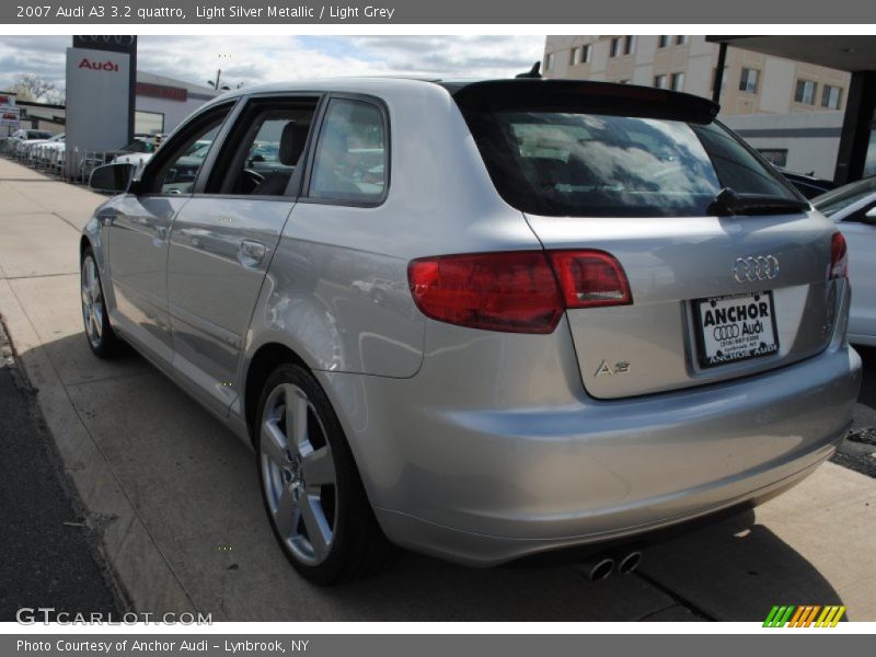 Light Silver Metallic / Light Grey 2007 Audi A3 3.2 quattro