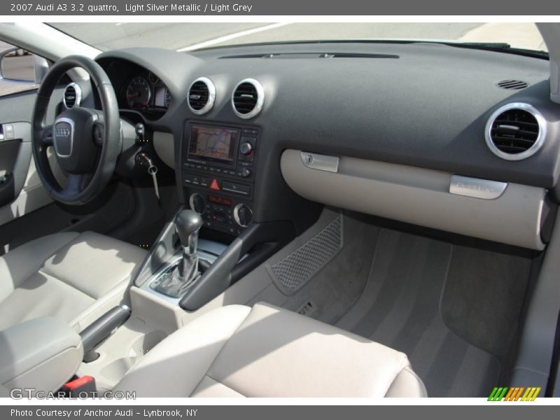 Light Silver Metallic / Light Grey 2007 Audi A3 3.2 quattro
