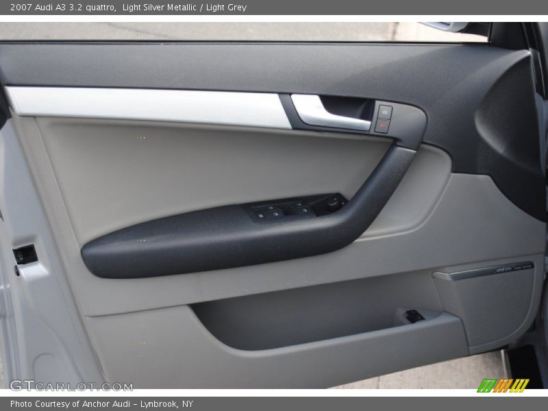 Light Silver Metallic / Light Grey 2007 Audi A3 3.2 quattro