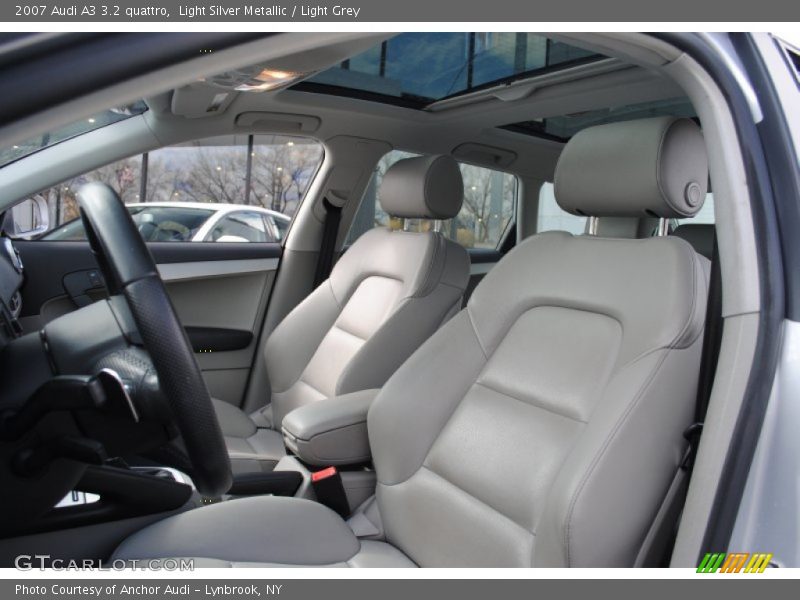 Light Silver Metallic / Light Grey 2007 Audi A3 3.2 quattro