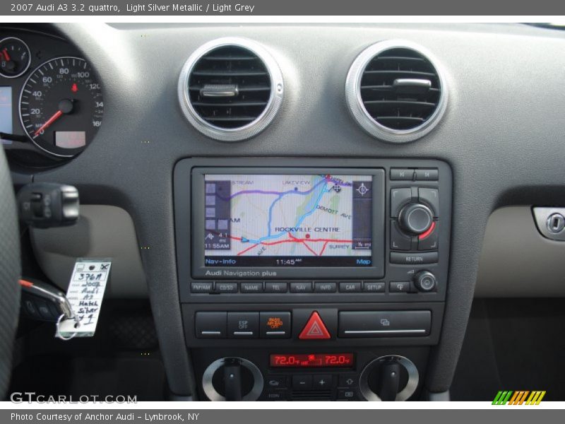 Light Silver Metallic / Light Grey 2007 Audi A3 3.2 quattro