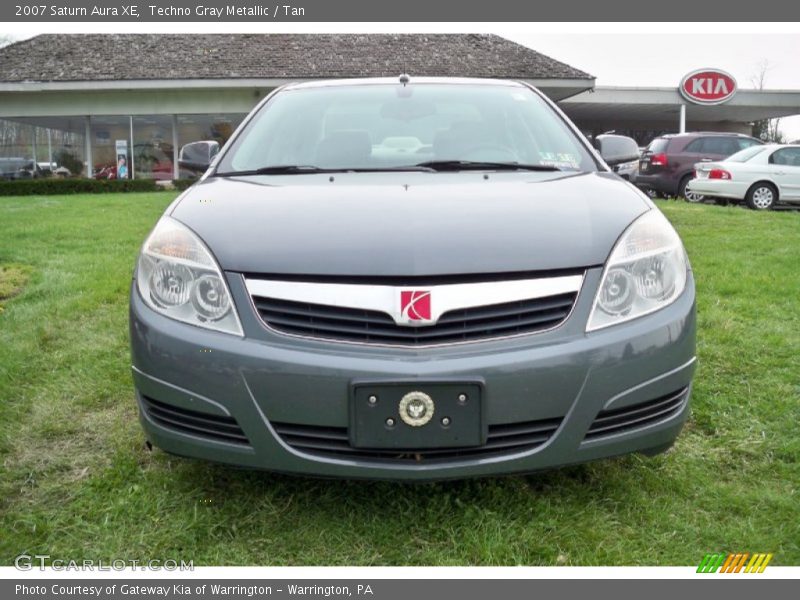 Techno Gray Metallic / Tan 2007 Saturn Aura XE