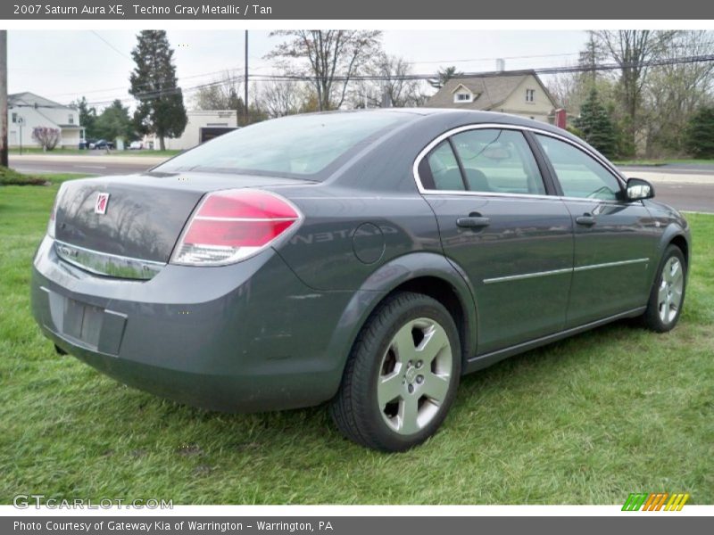 Techno Gray Metallic / Tan 2007 Saturn Aura XE