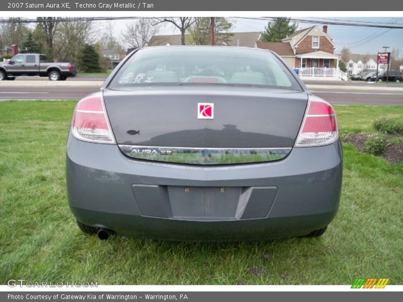 Techno Gray Metallic / Tan 2007 Saturn Aura XE