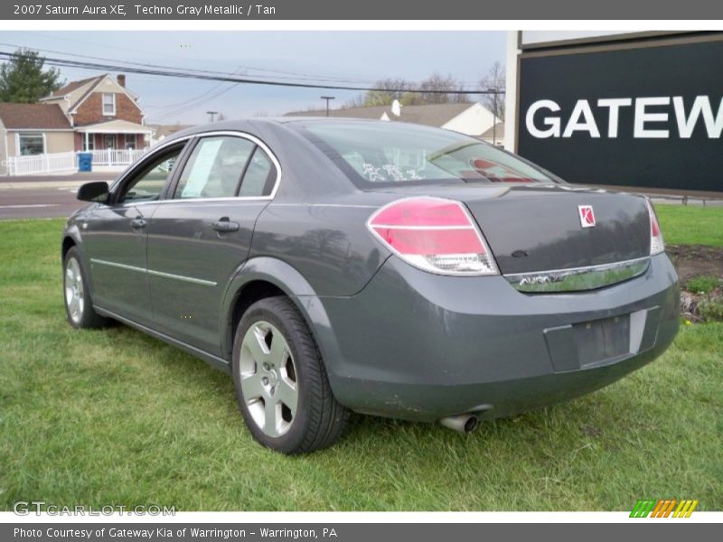 Techno Gray Metallic / Tan 2007 Saturn Aura XE