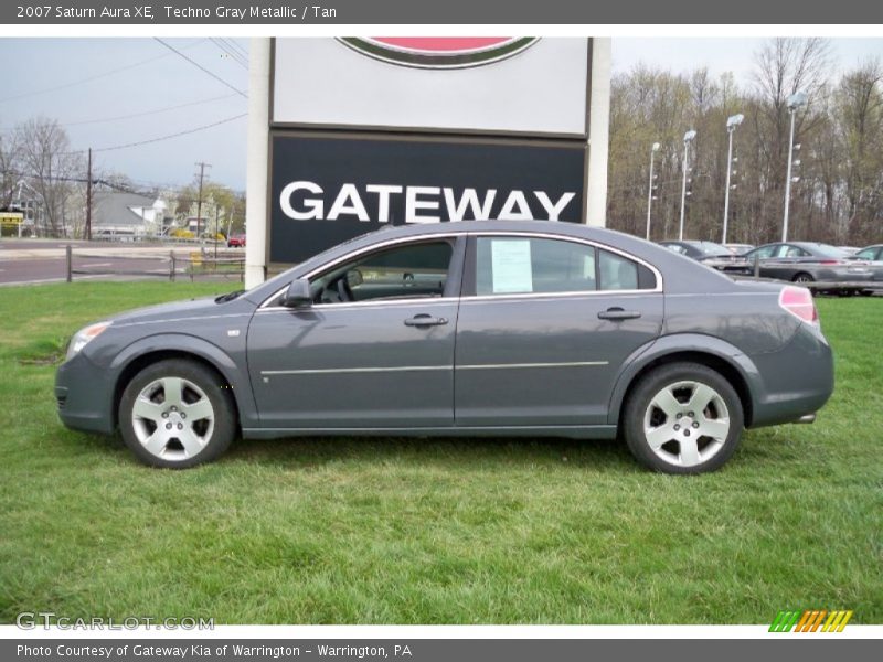 Techno Gray Metallic / Tan 2007 Saturn Aura XE