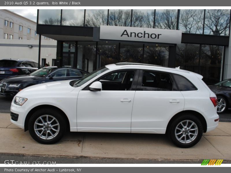 Ibis White / Black 2010 Audi Q5 3.2 quattro