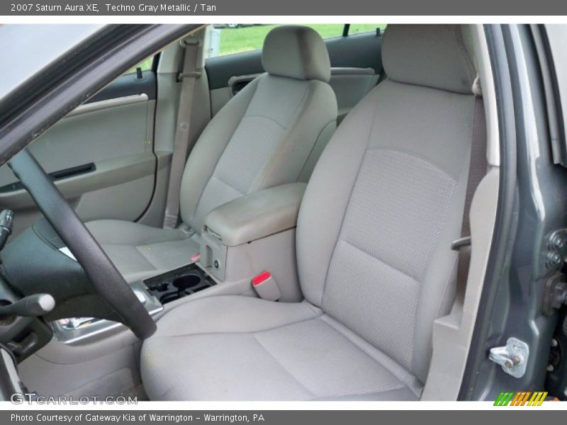 Techno Gray Metallic / Tan 2007 Saturn Aura XE