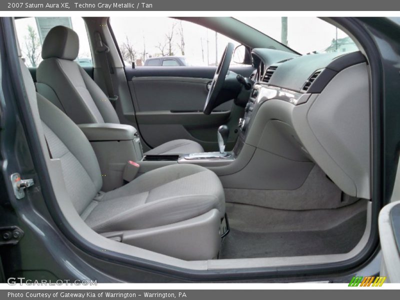 Techno Gray Metallic / Tan 2007 Saturn Aura XE