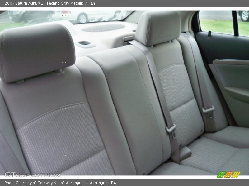 Techno Gray Metallic / Tan 2007 Saturn Aura XE