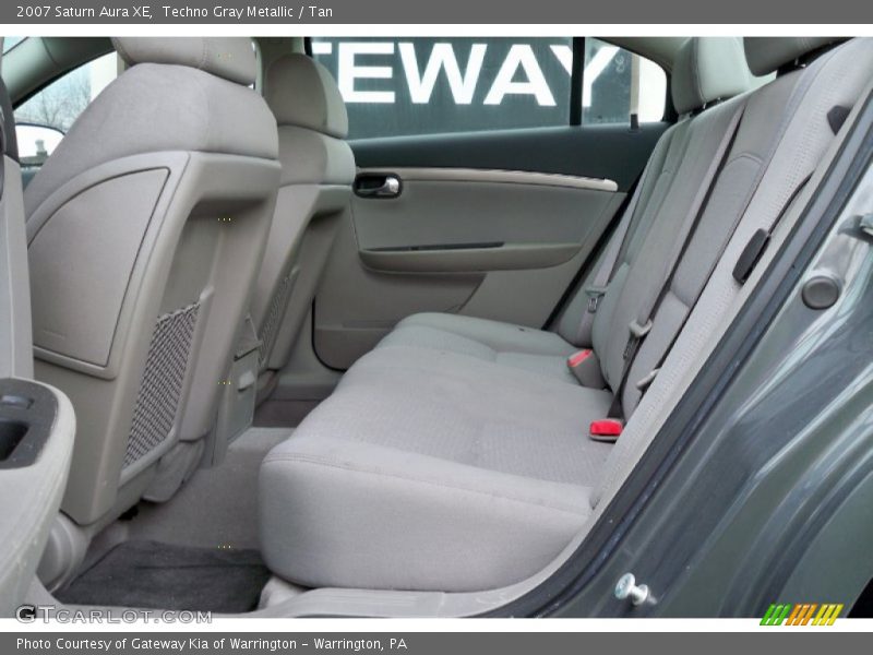 Techno Gray Metallic / Tan 2007 Saturn Aura XE