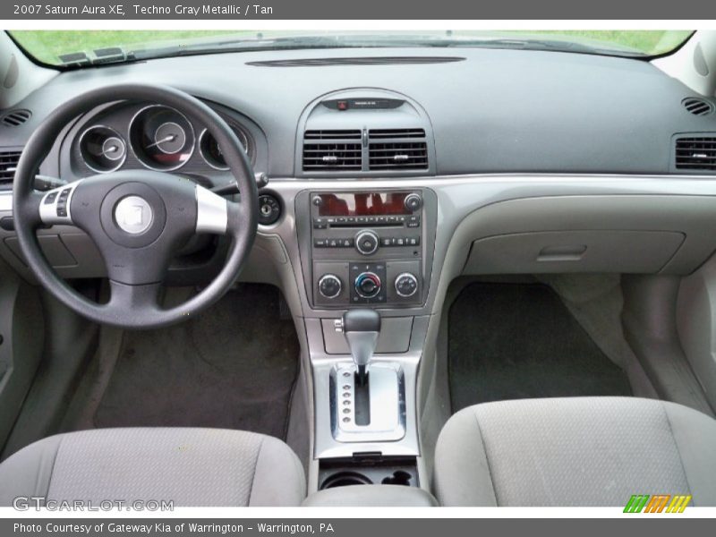 Techno Gray Metallic / Tan 2007 Saturn Aura XE
