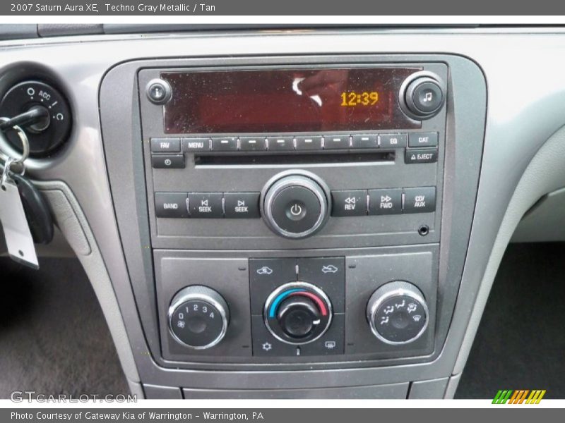 Techno Gray Metallic / Tan 2007 Saturn Aura XE