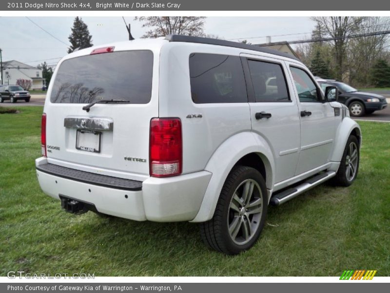Bright White / Dark Slate Gray 2011 Dodge Nitro Shock 4x4