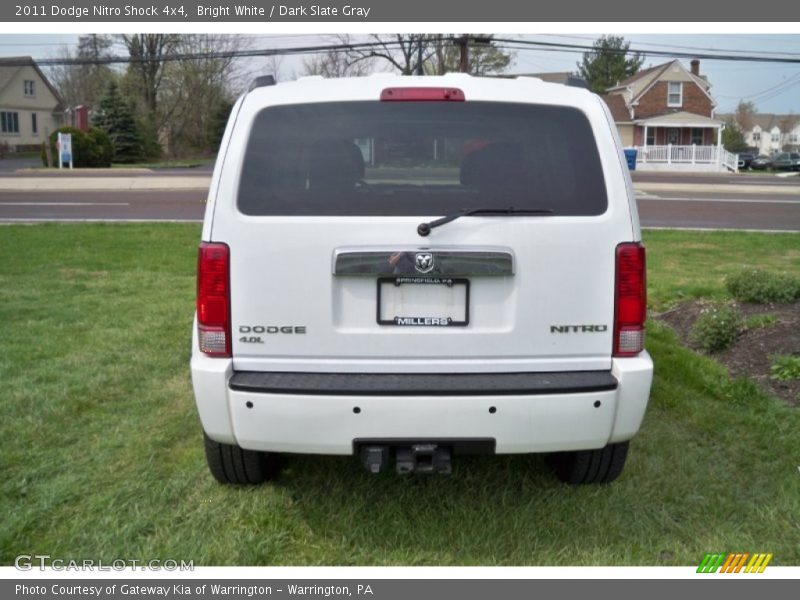 Bright White / Dark Slate Gray 2011 Dodge Nitro Shock 4x4