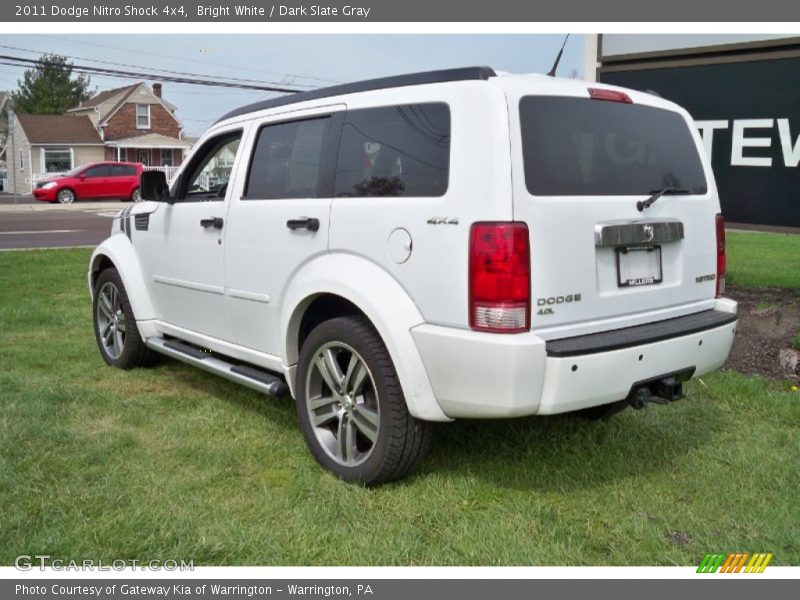 Bright White / Dark Slate Gray 2011 Dodge Nitro Shock 4x4