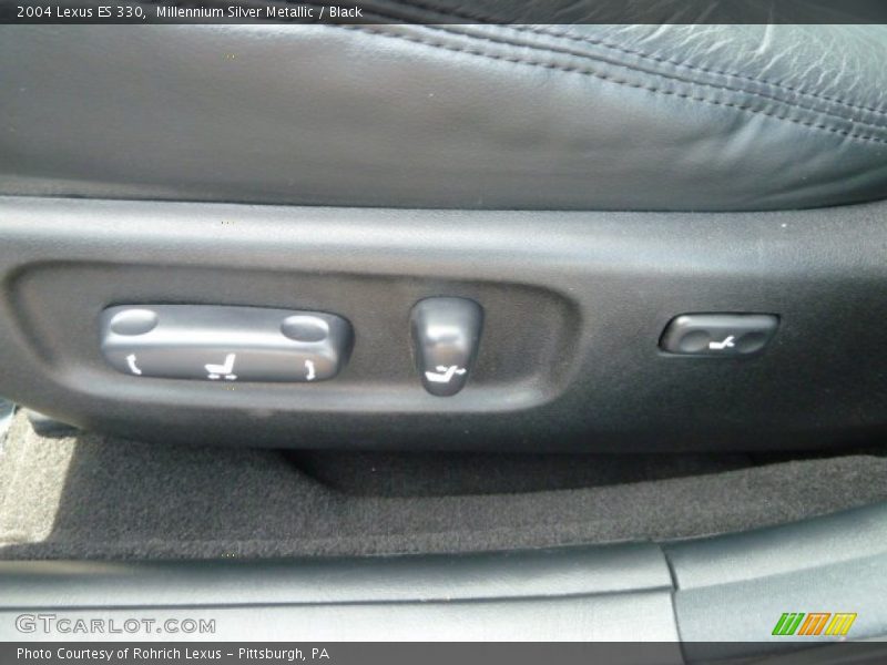 Millennium Silver Metallic / Black 2004 Lexus ES 330