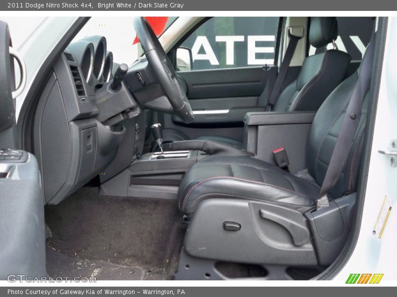 Front Seat of 2011 Nitro Shock 4x4