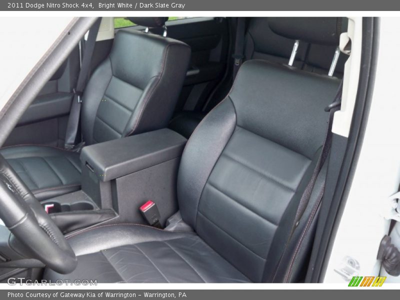 Bright White / Dark Slate Gray 2011 Dodge Nitro Shock 4x4