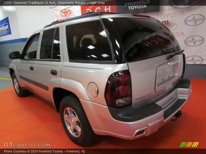 Silverstone Metallic / Light Gray 2005 Chevrolet TrailBlazer LS 4x4