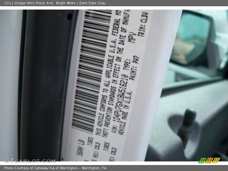 PW7 - 2011 Dodge Nitro Shock 4x4