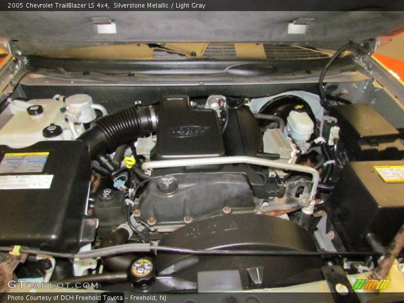 Silverstone Metallic / Light Gray 2005 Chevrolet TrailBlazer LS 4x4
