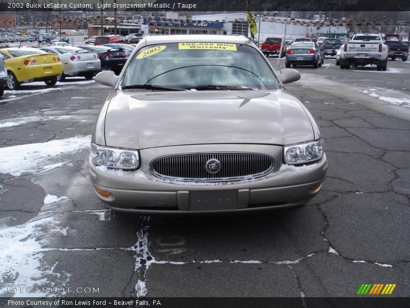 Light Bronzemist Metallic / Taupe 2002 Buick LeSabre Custom