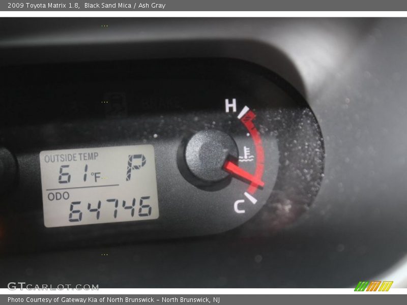Black Sand Mica / Ash Gray 2009 Toyota Matrix 1.8