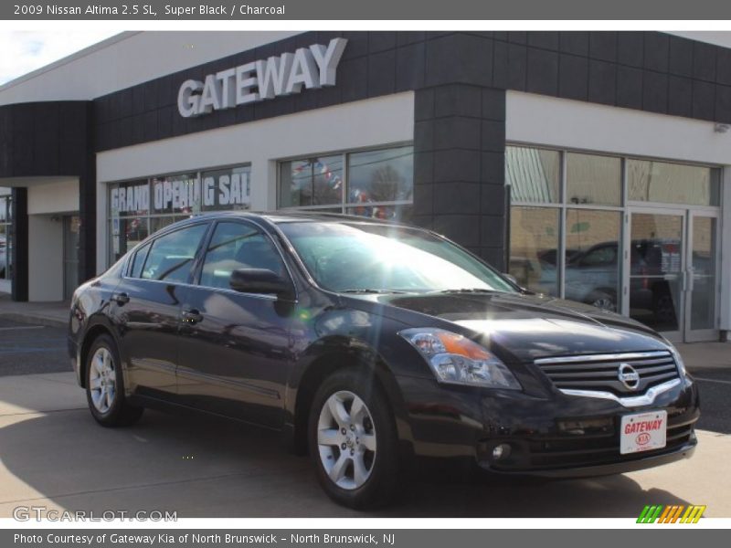 Super Black / Charcoal 2009 Nissan Altima 2.5 SL