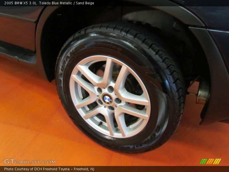 Toledo Blue Metallic / Sand Beige 2005 BMW X5 3.0i
