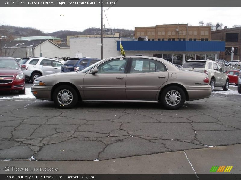 Light Bronzemist Metallic / Taupe 2002 Buick LeSabre Custom
