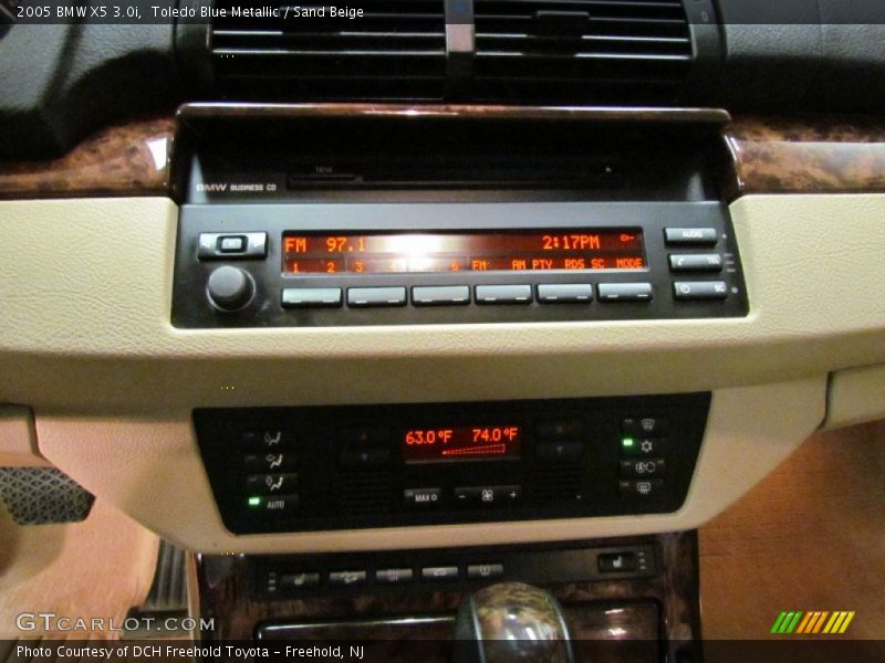 Toledo Blue Metallic / Sand Beige 2005 BMW X5 3.0i