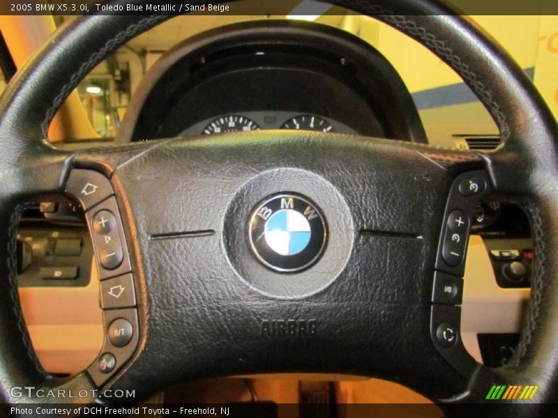 Toledo Blue Metallic / Sand Beige 2005 BMW X5 3.0i