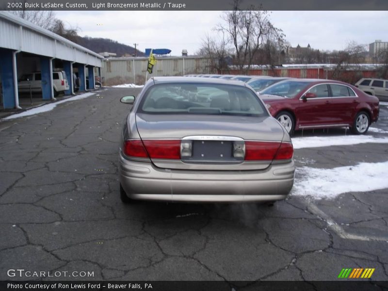 Light Bronzemist Metallic / Taupe 2002 Buick LeSabre Custom