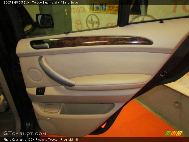 Toledo Blue Metallic / Sand Beige 2005 BMW X5 3.0i