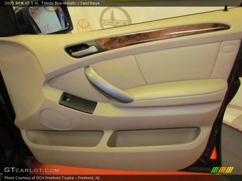 Toledo Blue Metallic / Sand Beige 2005 BMW X5 3.0i