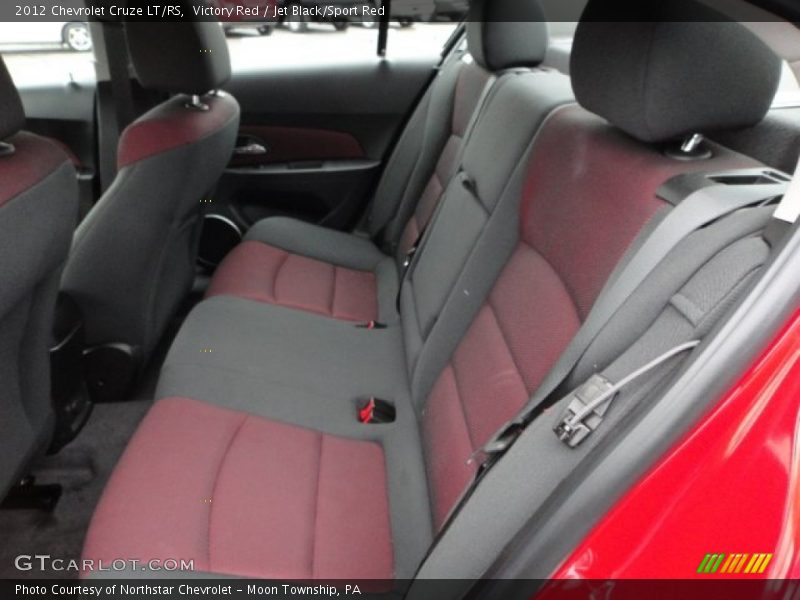 Rear Seat of 2012 Cruze LT/RS