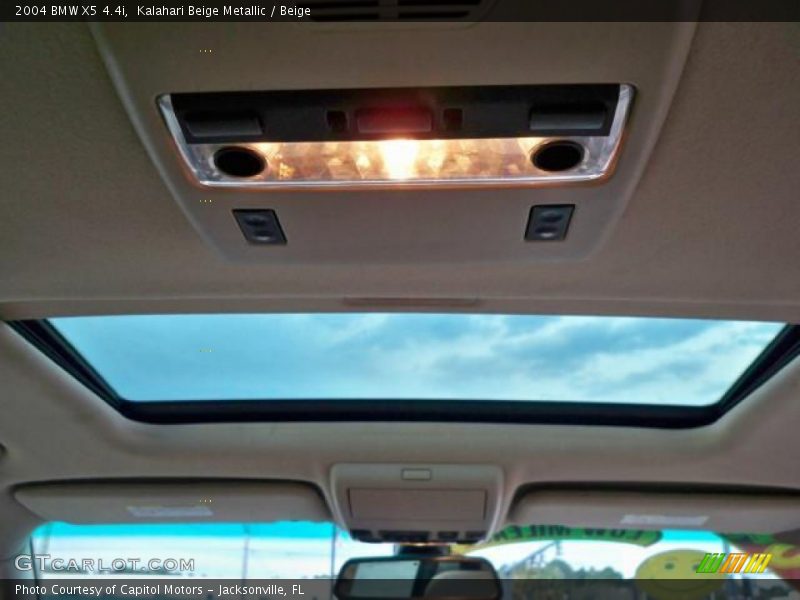Kalahari Beige Metallic / Beige 2004 BMW X5 4.4i