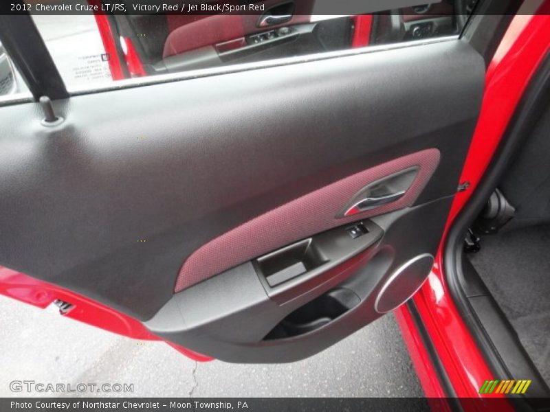 Victory Red / Jet Black/Sport Red 2012 Chevrolet Cruze LT/RS