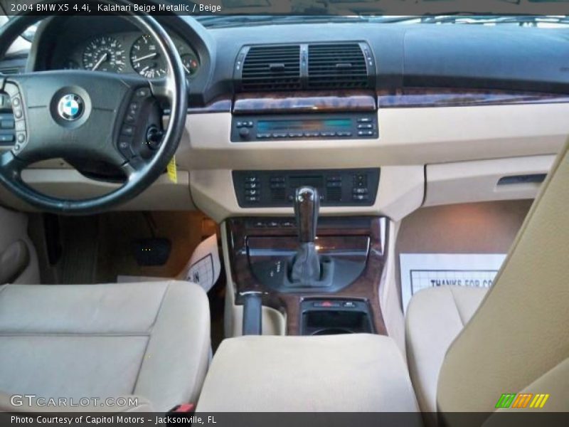 Kalahari Beige Metallic / Beige 2004 BMW X5 4.4i