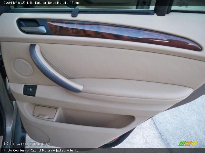 Kalahari Beige Metallic / Beige 2004 BMW X5 4.4i