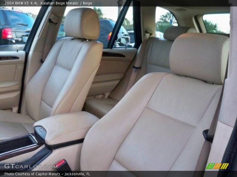 Kalahari Beige Metallic / Beige 2004 BMW X5 4.4i