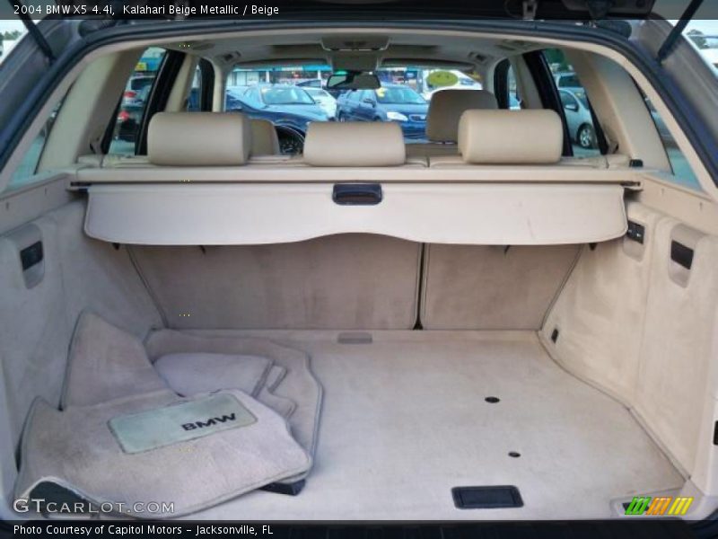 Kalahari Beige Metallic / Beige 2004 BMW X5 4.4i