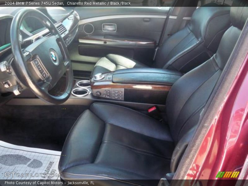  2004 7 Series 745Li Sedan Black/Black Interior