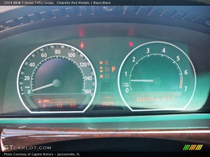  2004 7 Series 745Li Sedan 745Li Sedan Gauges